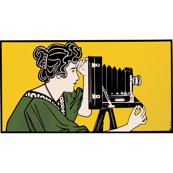 SVG Photographer woman