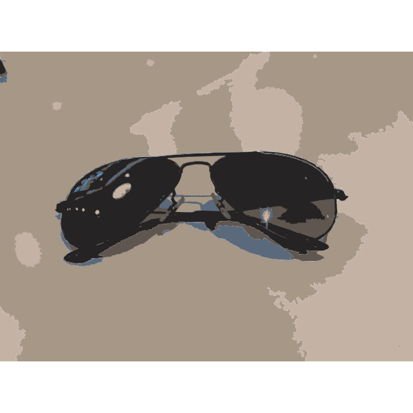 SVG Photorealistic vector clip art of fashion eyewear