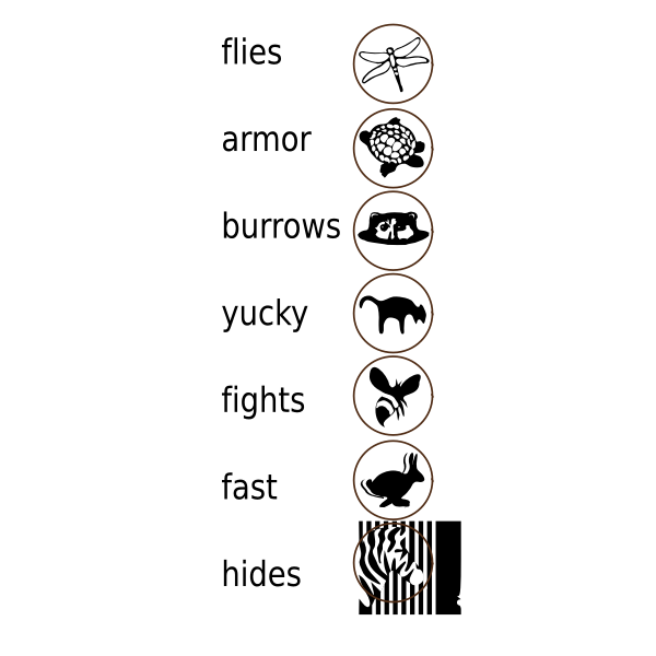 SVG Phylo defense icons vector