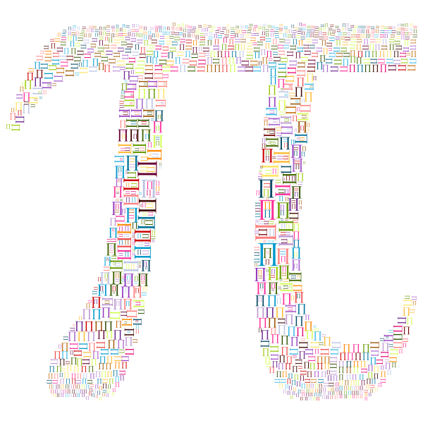 SVG Pi Number Fractal Pattern