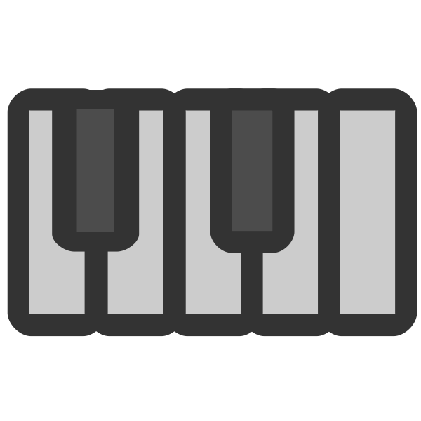SVG Piano icon
