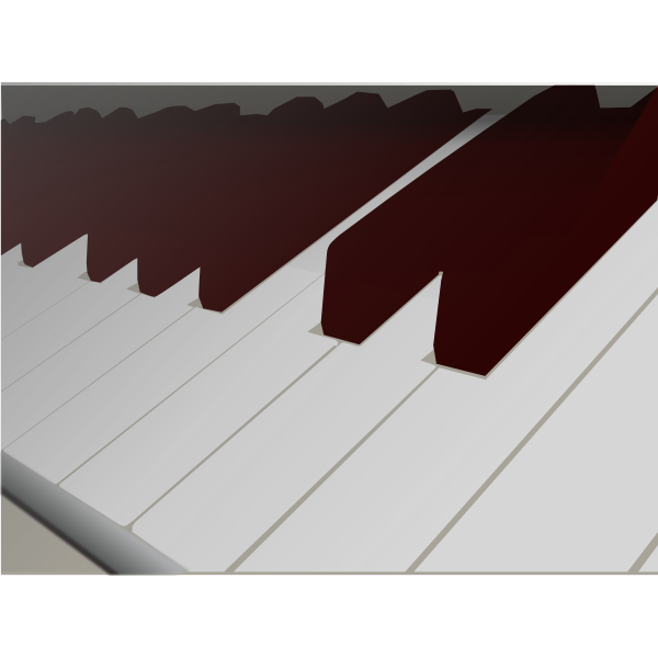 SVG Piano keyboard image