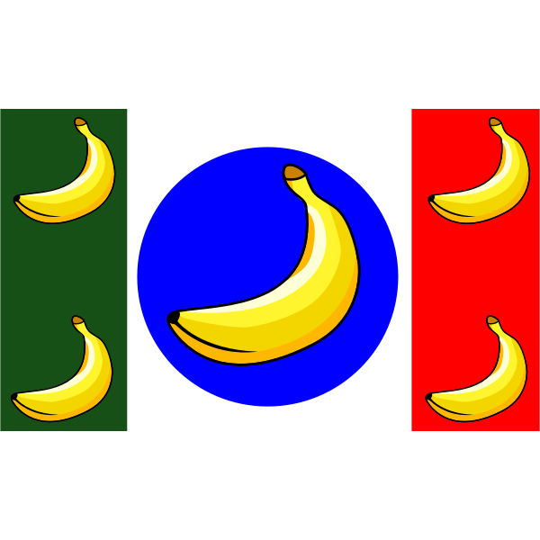 SVG picapica remix Anonymous Banana Republic Flag