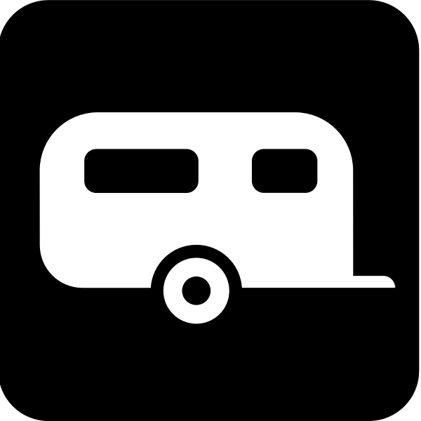 SVG Pictogram for a camping facility vector image