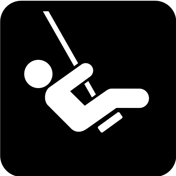 SVG Pictogram for a playground vector image