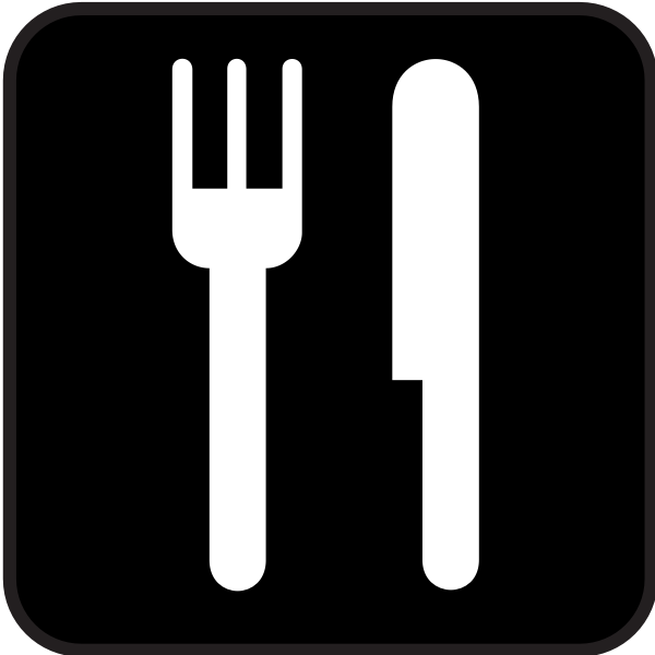 SVG Pictogram for a restauran vector image