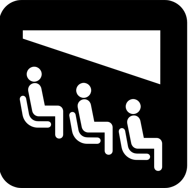 SVG Pictogram for a theater vector image