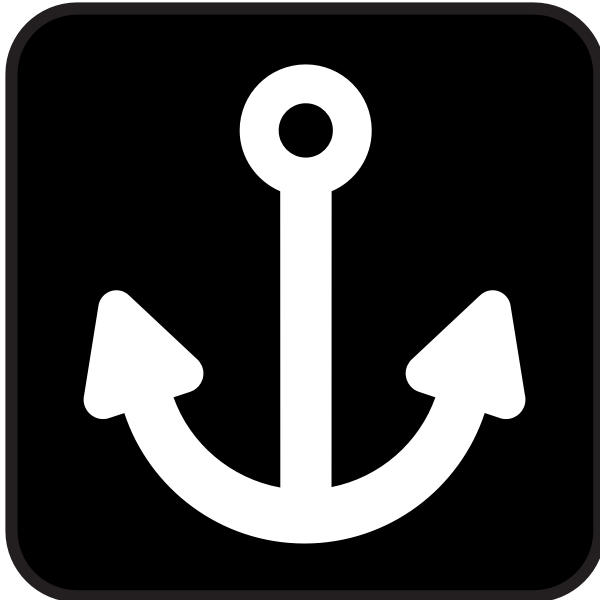 SVG Pictogram for port vector image