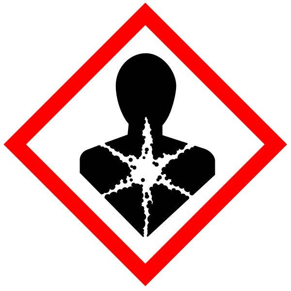 SVG Pictogram for substances hazardous to human health