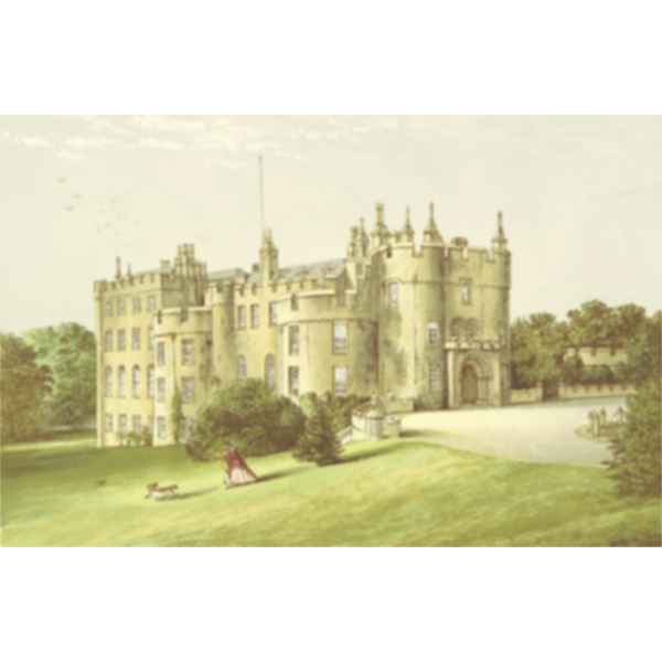 SVG Picton Castle vector image