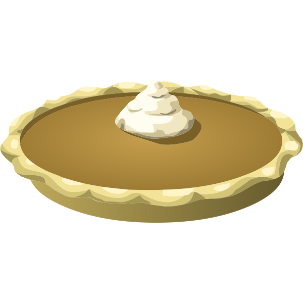 SVG Pie with cream