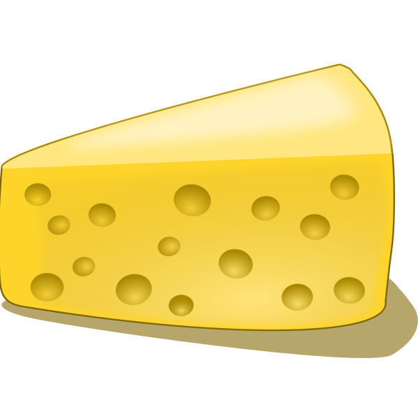 SVG Piece of cheese