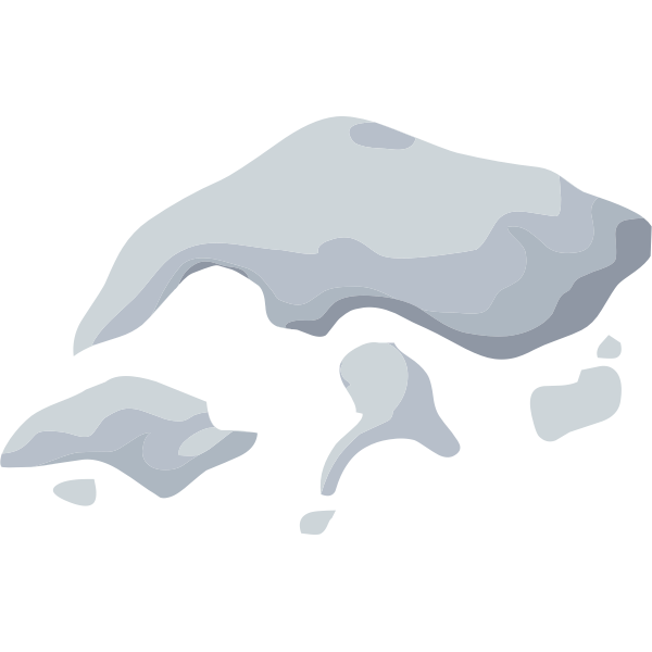 SVG Pieces of snow and ice