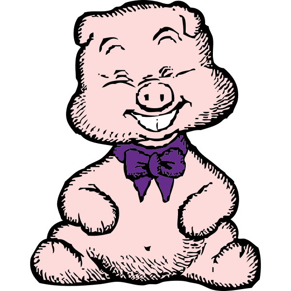 SVG pig