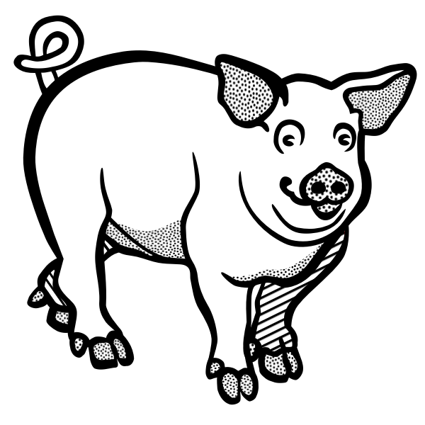 SVG Pig