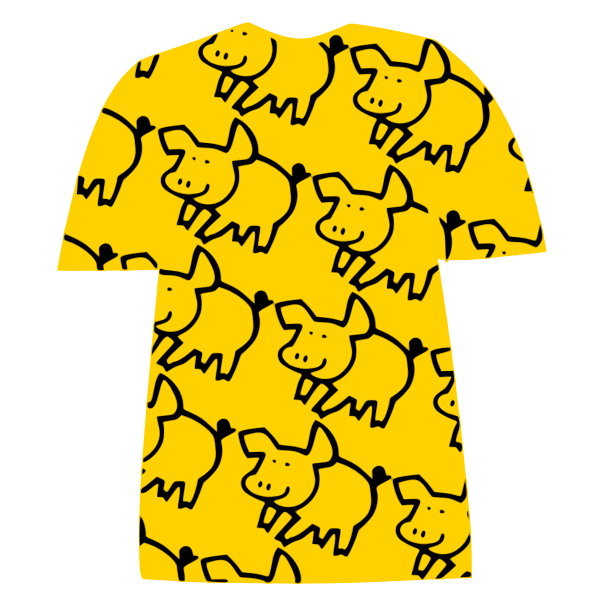 SVG Pig-pattern T-shirt