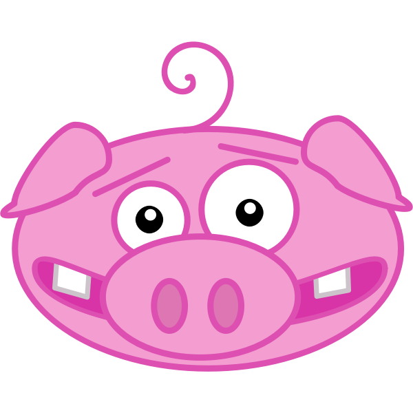 SVG Pig039a face