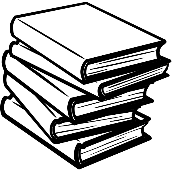 SVG Pile of books