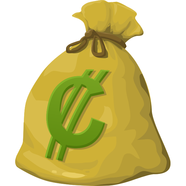 SVG Pile of money