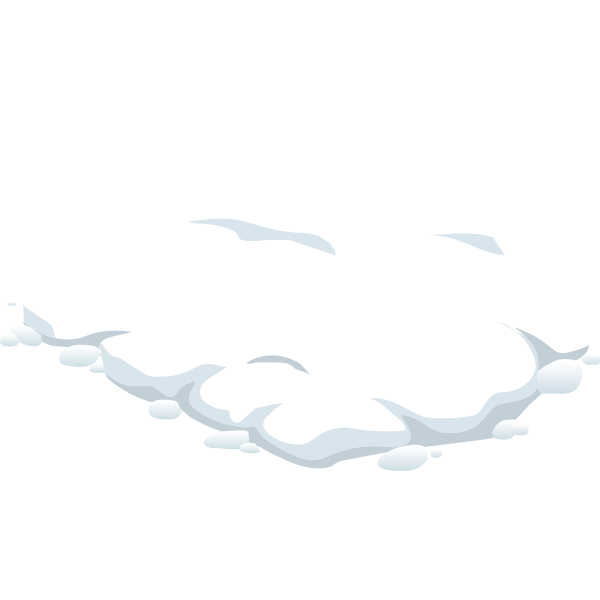 SVG Pile of snow