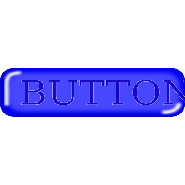 SVG Pill shaped dark blue button vector illustration