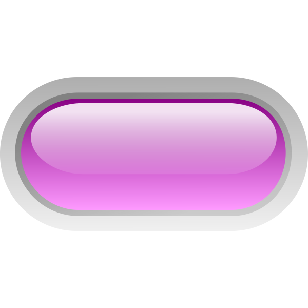 SVG Pill shaped purple button vector clip art