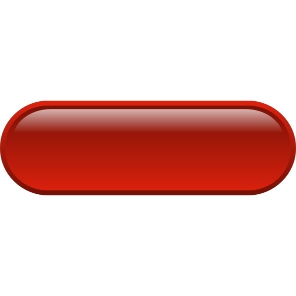 SVG Pill shaped red button vector drawing