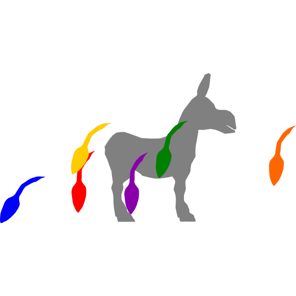 SVG Pin the Tail on the Donkey