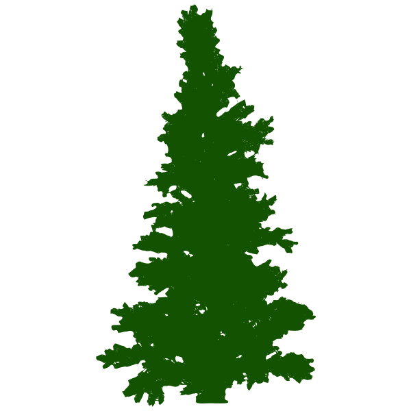 SVG Pine silhouette