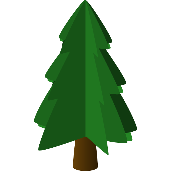 SVG Pine tree