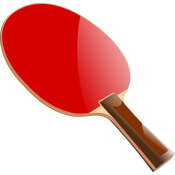 SVG Ping-pong racket