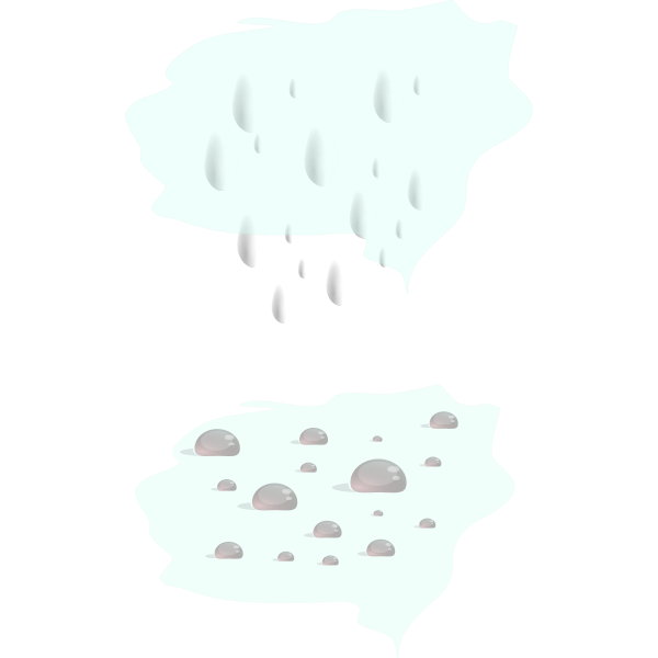 SVG PINGOS AGUA GOTAS CHUVA