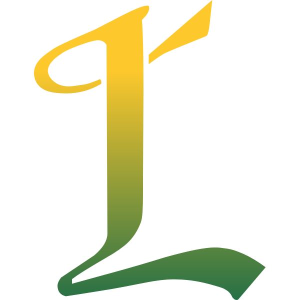 SVG Pink and blue L