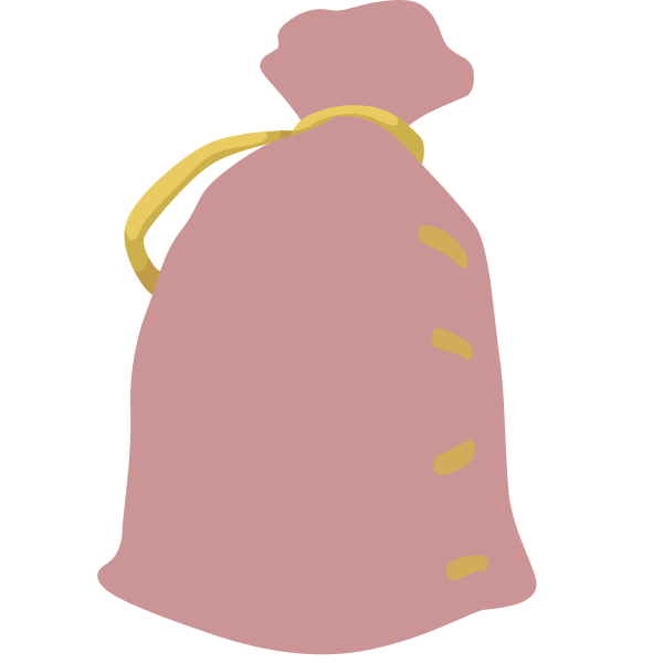 SVG Pink bag