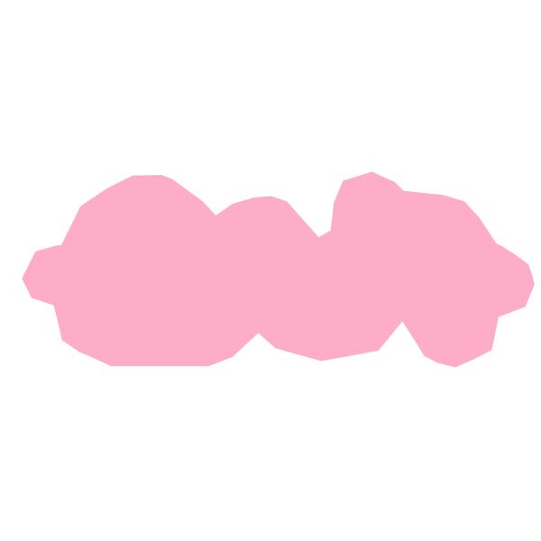 SVG Pink cloud