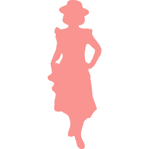 SVG Pink cowgirl