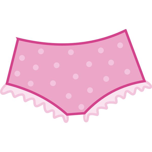 SVG Pink dotted panties