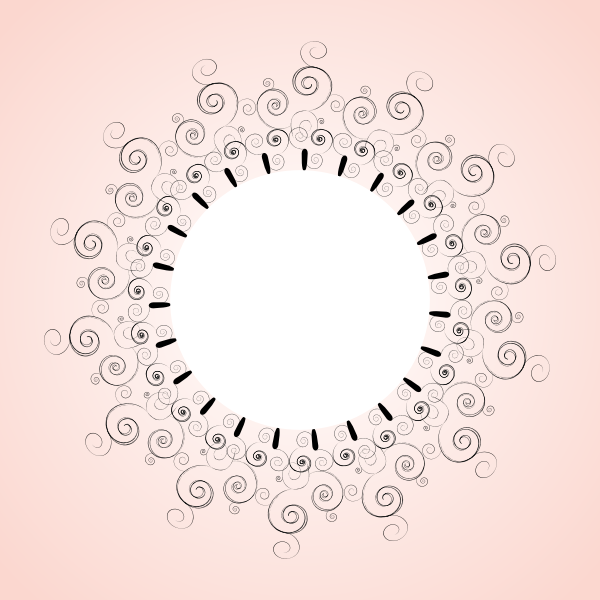 SVG Pink frame