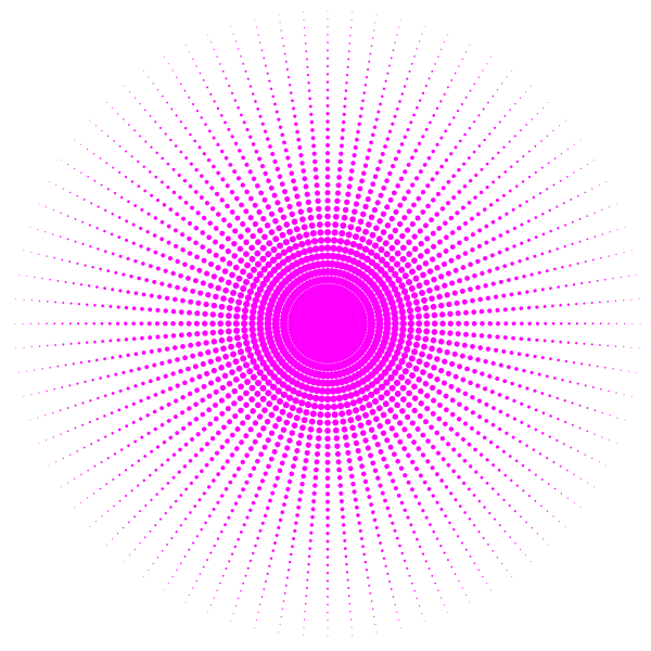 SVG Pink halftone design