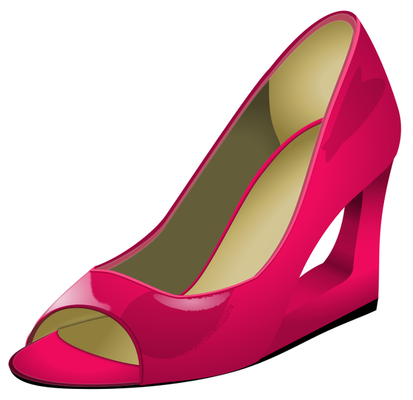 SVG Pink high heels