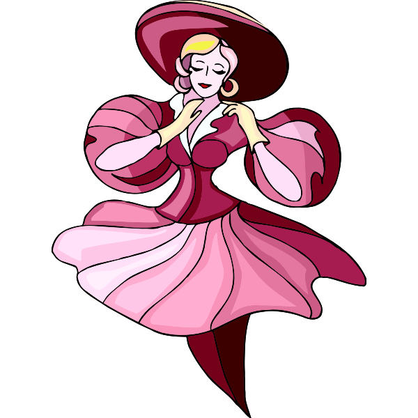 SVG Pink lady