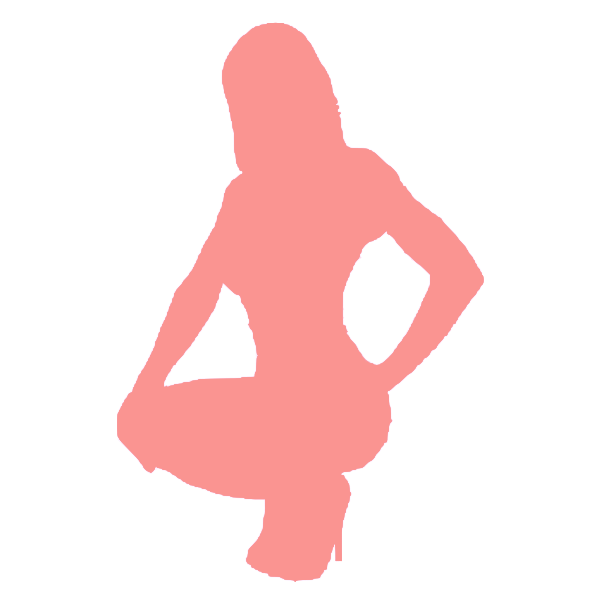 SVG Pink lady in heels