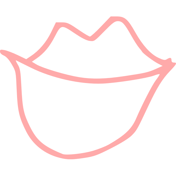 SVG Pink Lips