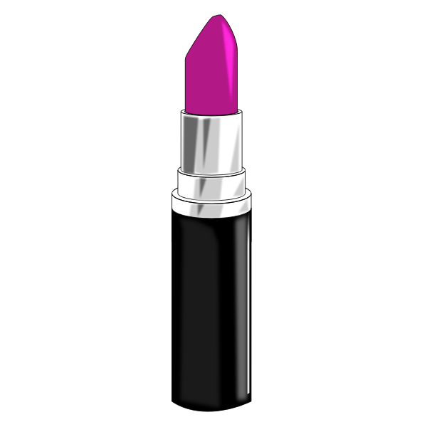 SVG pink lipstick