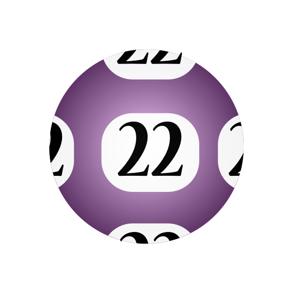 SVG Pink lotto ball