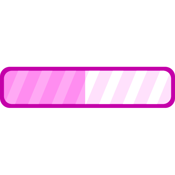 SVG Pink progress bar