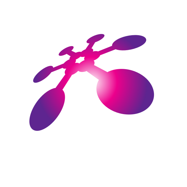 SVG Pink shape logo concept