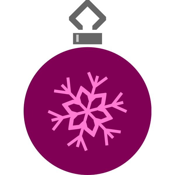 SVG Pink snowball