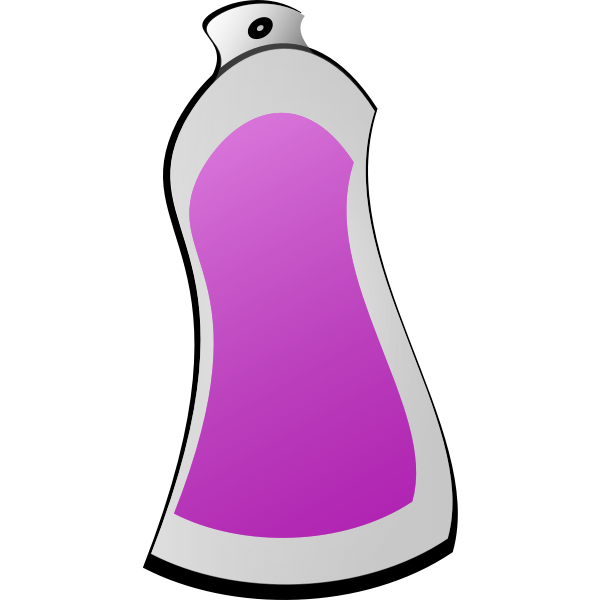 SVG Pink spray can