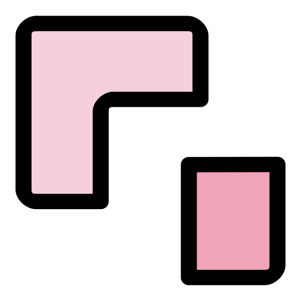 SVG Pink stencils